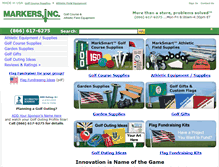 Tablet Screenshot of markersinc.com